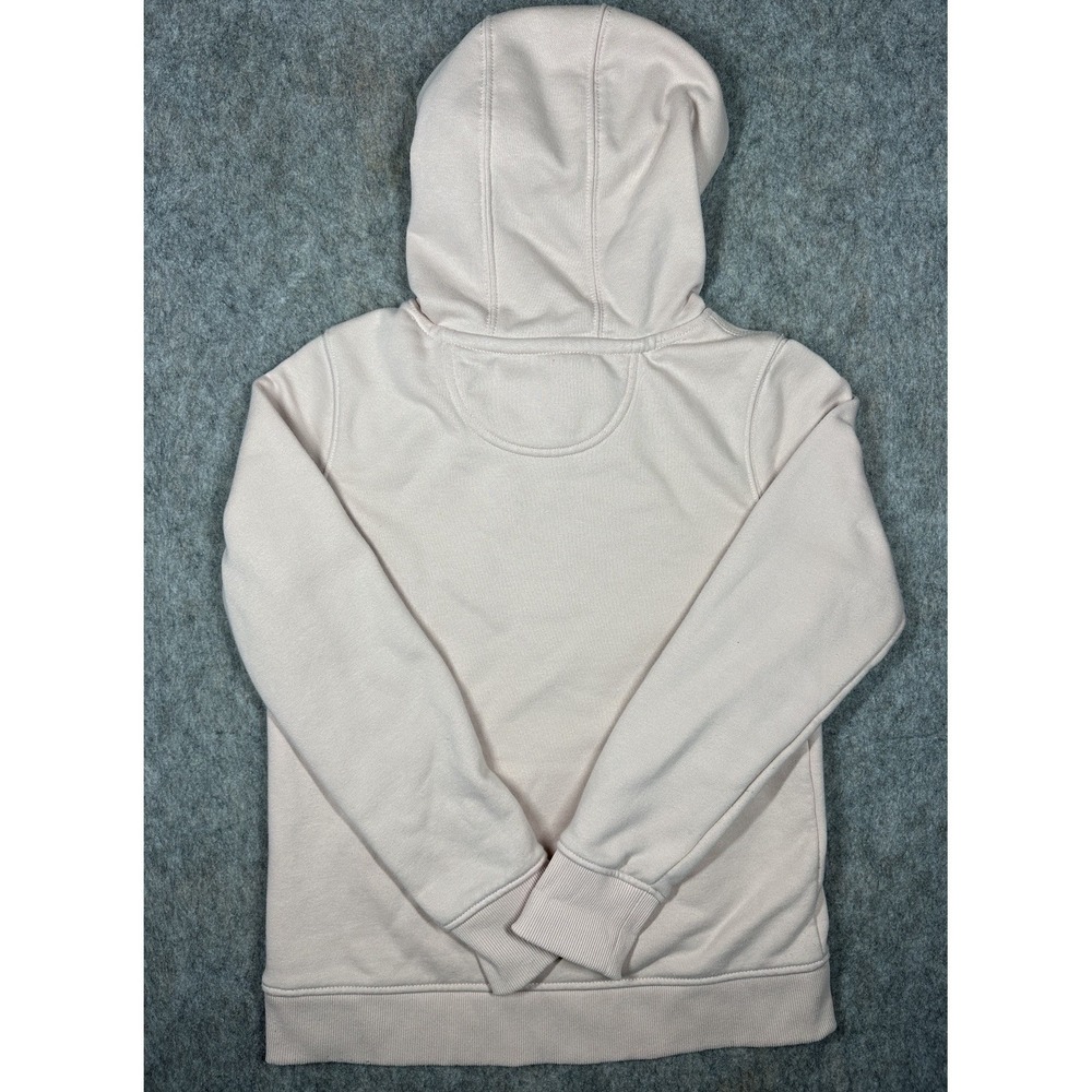 Carhartt Rain Defender Hoodie Pink Relaxed Fit Logo Pullover Sweatshirt Small - Picture 8 of 8